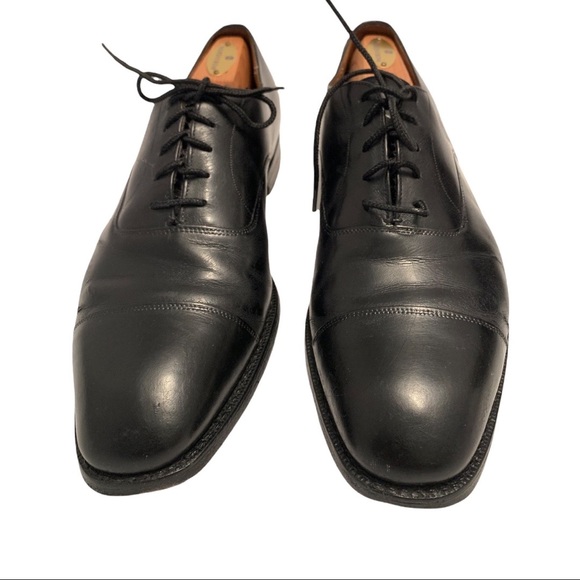 Churchill Shoes | Churchill Leather Black Plain Cap Toe Oxford Size 9 | Color: Black | Size: 9 | Pm-37174665's Closet